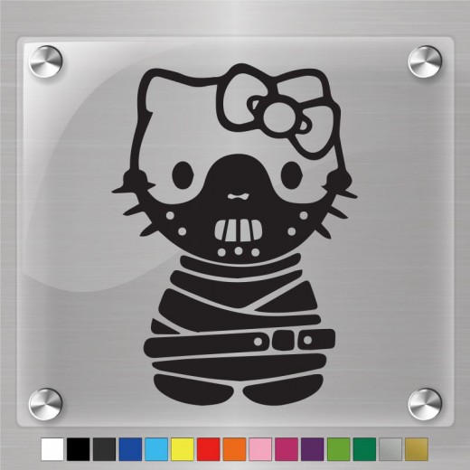Hello Kitty Hannibal Lecter Decal